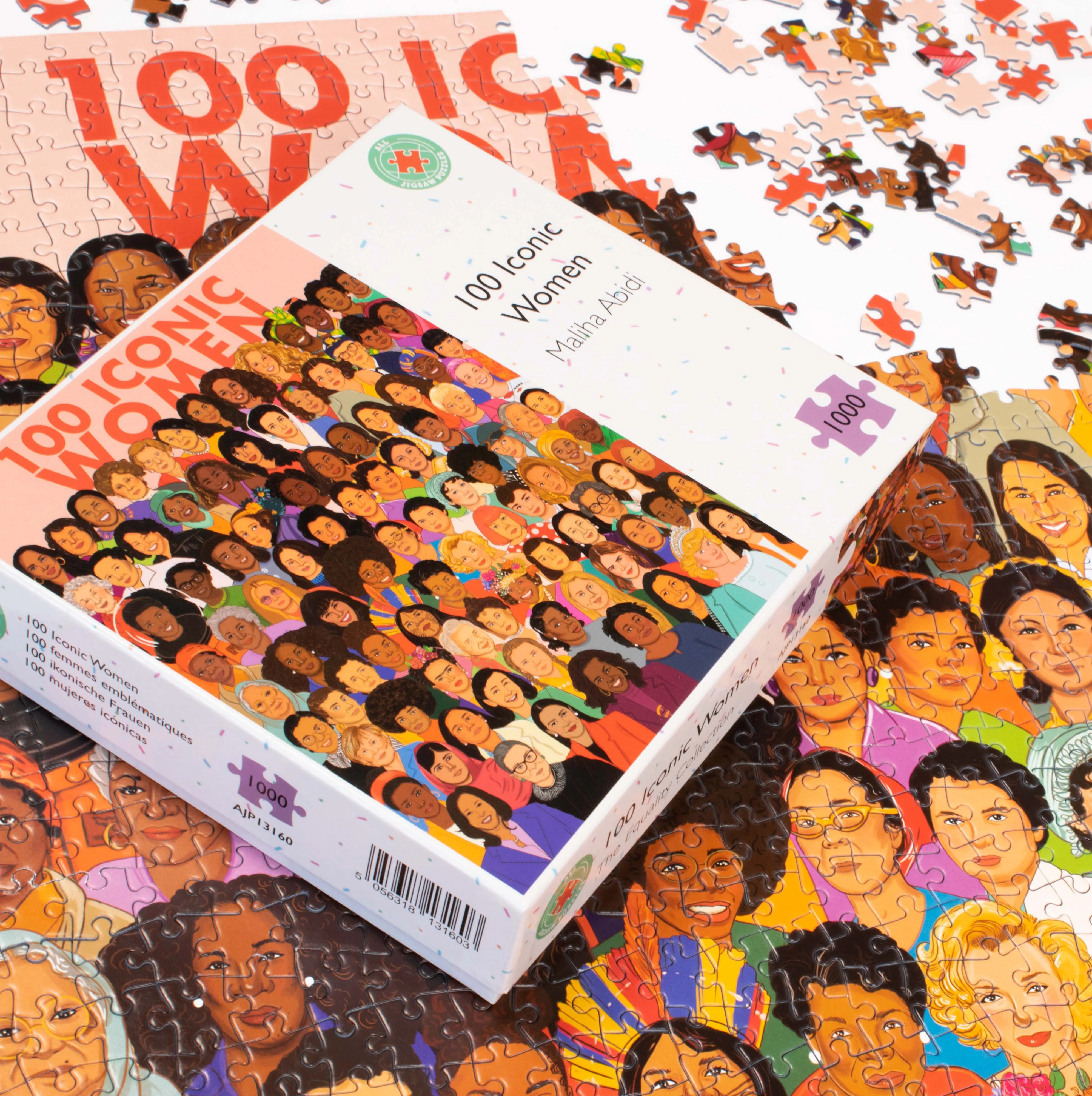 100 Iconic Women - 500 Piece Jigsaw Puzzle