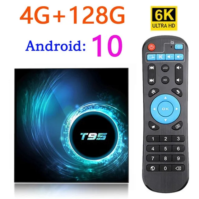 2020 latest T95 smart TV box