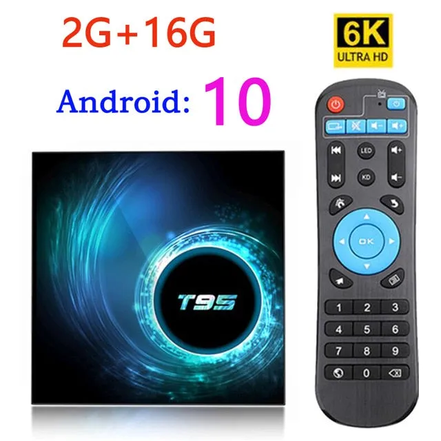 2020 latest T95 smart TV box