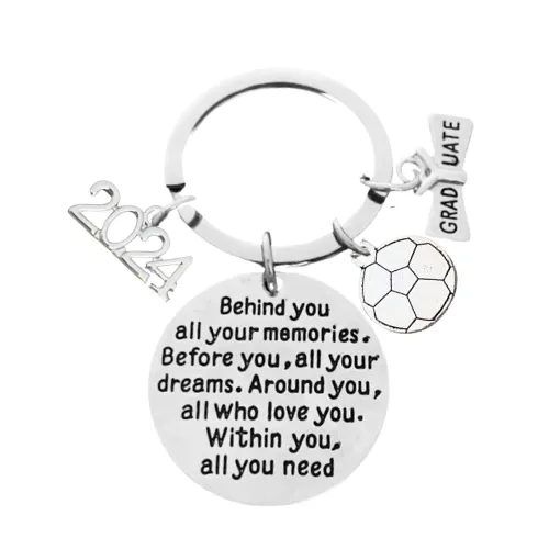 2024 Sports Graduation Keychain -Memories