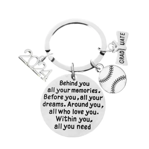 2024 Sports Graduation Keychain -Memories