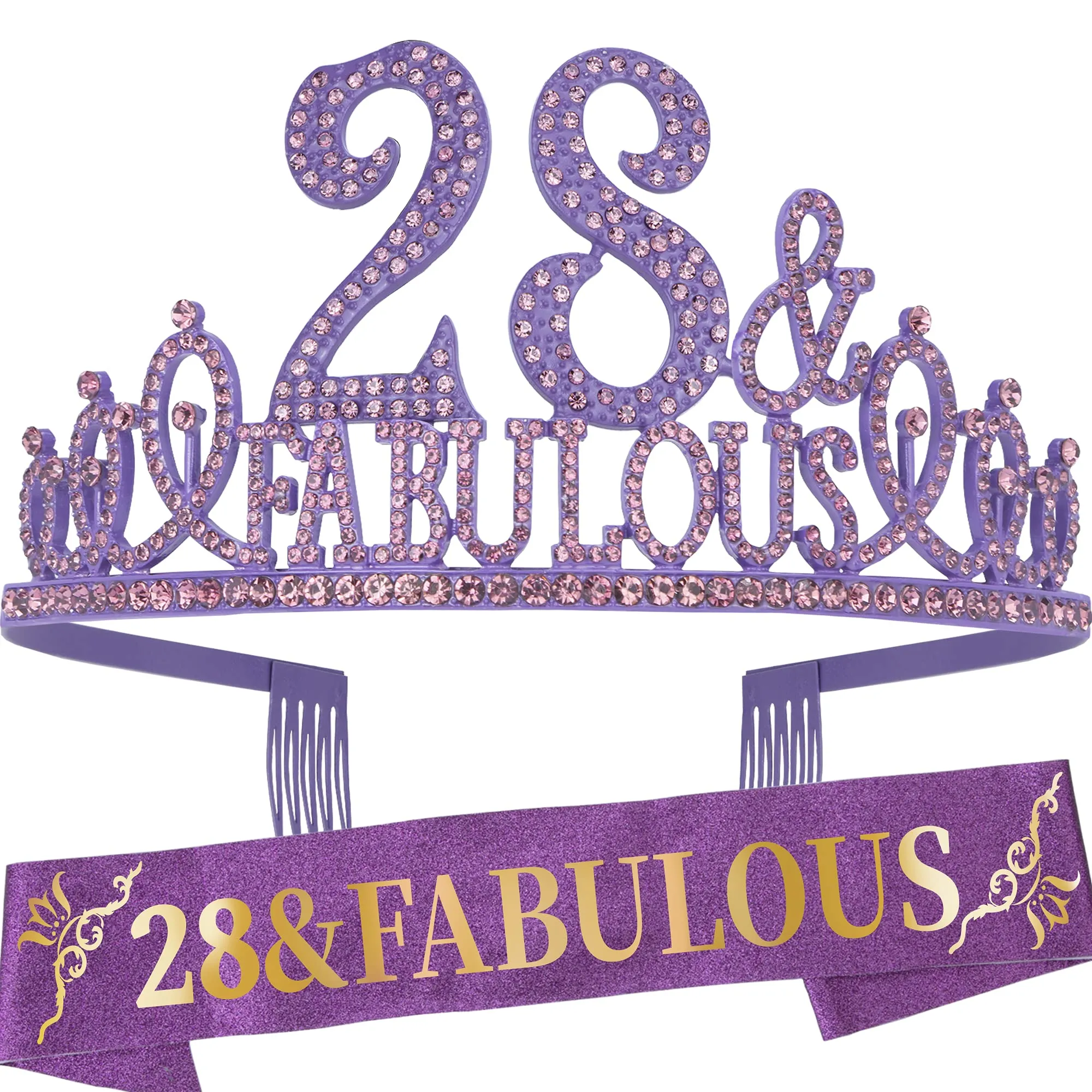 28th Birthday, 28th Birthday Decorations for Women, 28th Birthday Gifts for Women, 28th