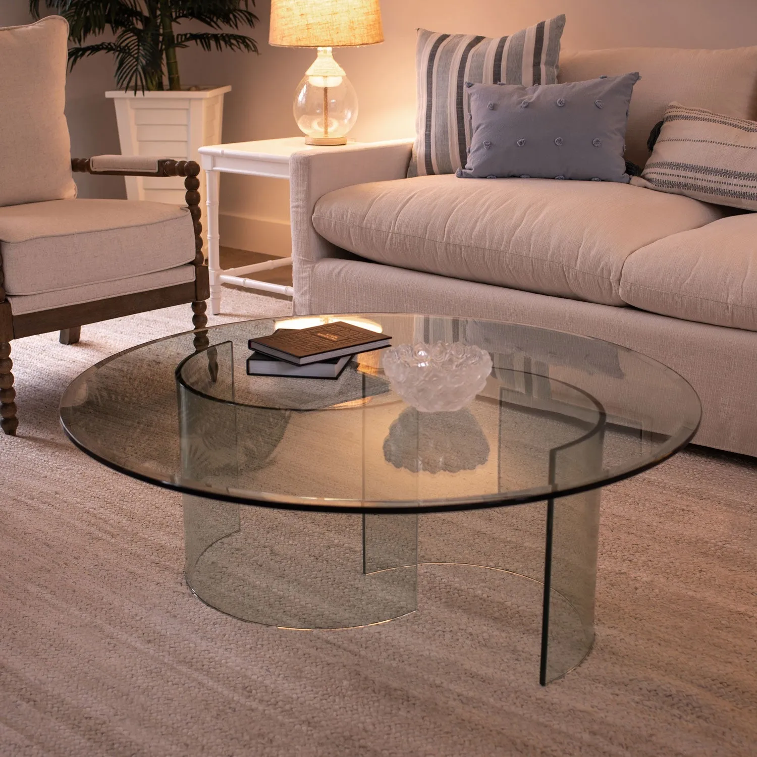 47" Round Glass Table Tops