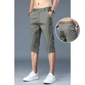 Advbridge -  New Summer Casual Shorts Men Solid Color Fashion Style Man Home Brand New Style Fashion Shorts Male Trousers Hot E12