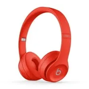 Beats Solo3 Wireless On-Ear Headphones - Red (Latest Model)