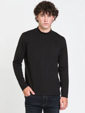 BOATHOUSE LONG SLEEVE MOCK NECK TEE - CLEARANCE