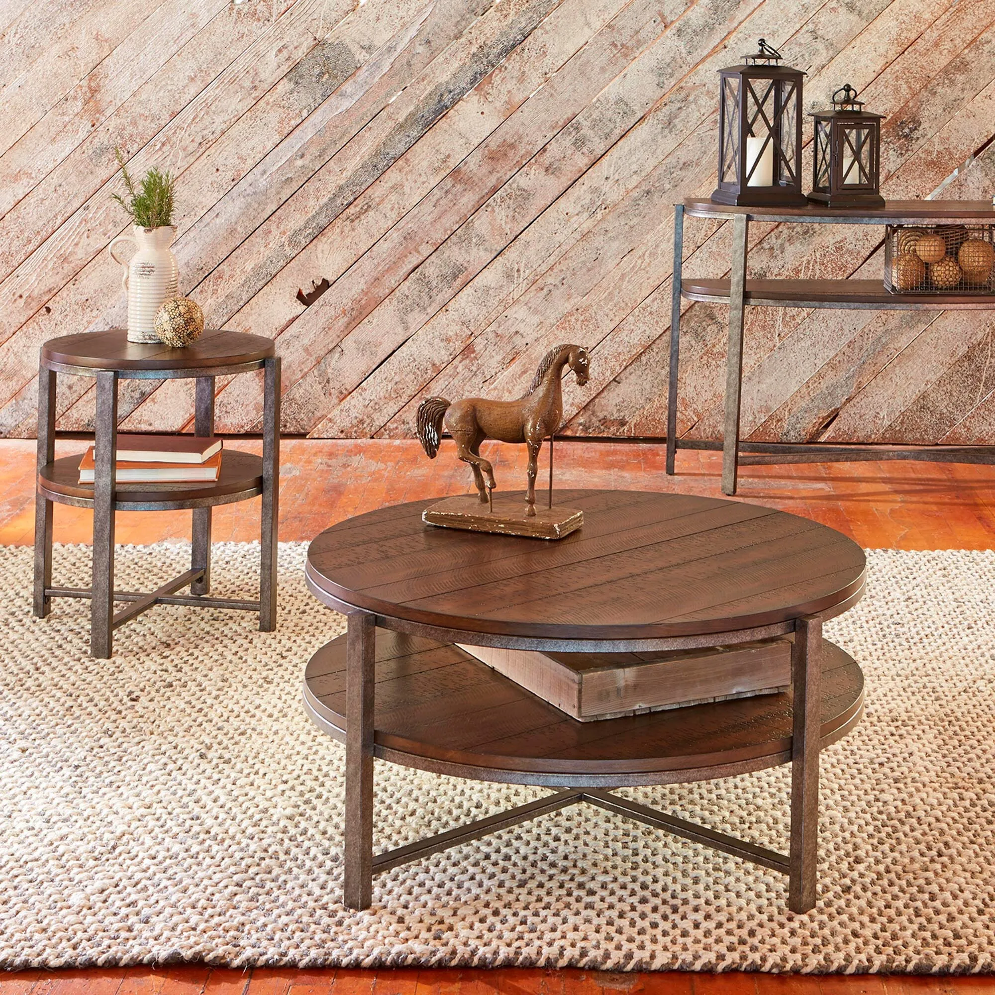 Breckinridge Round End Table