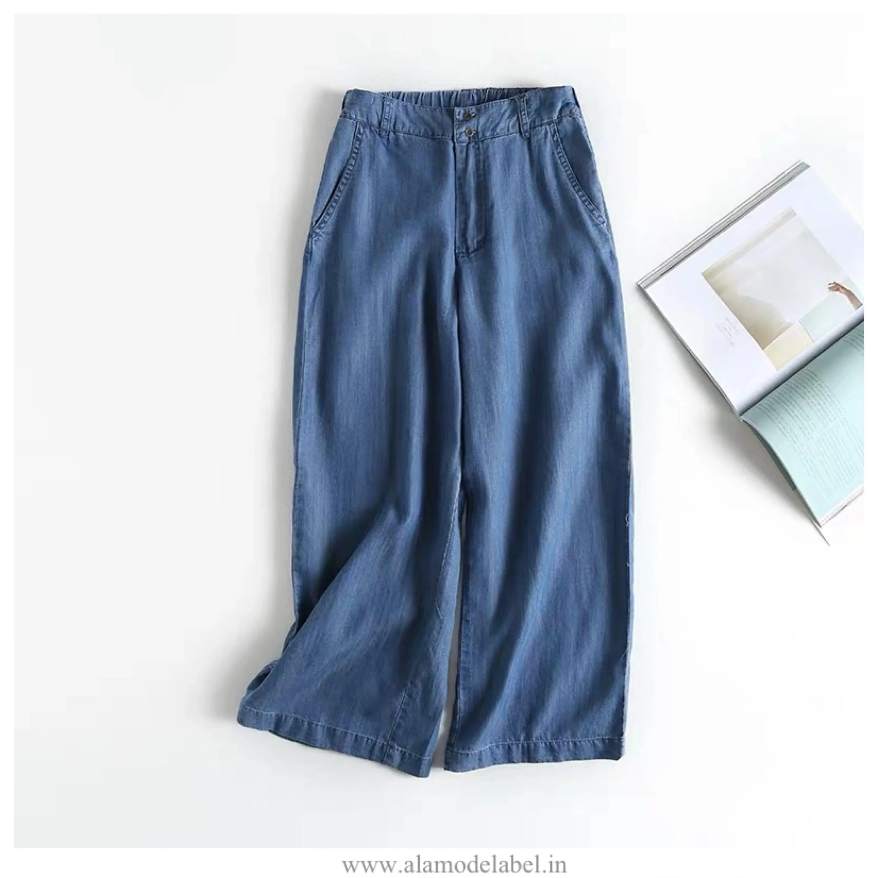 Cabey Soft Denim Cullotes