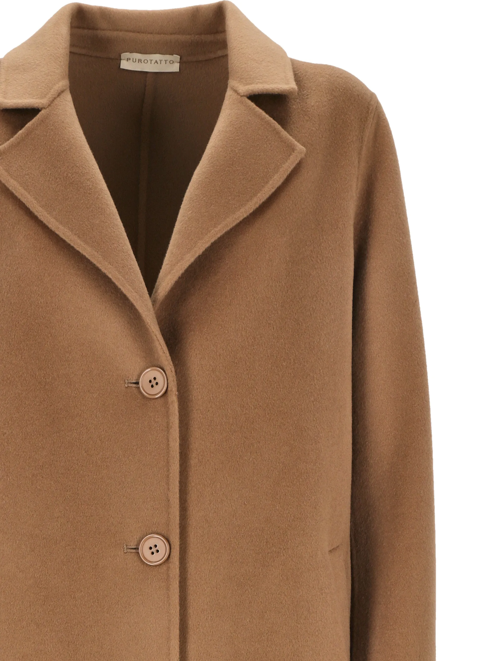 Camel Coat for Elegant Women