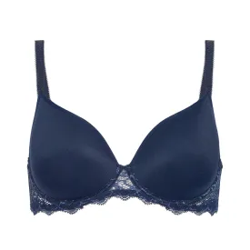 Caresse Ink Blue 3D Spacer T-Shirt Bra