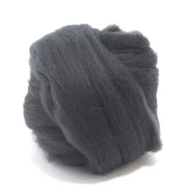 Charcoal Dyed Merino Tops