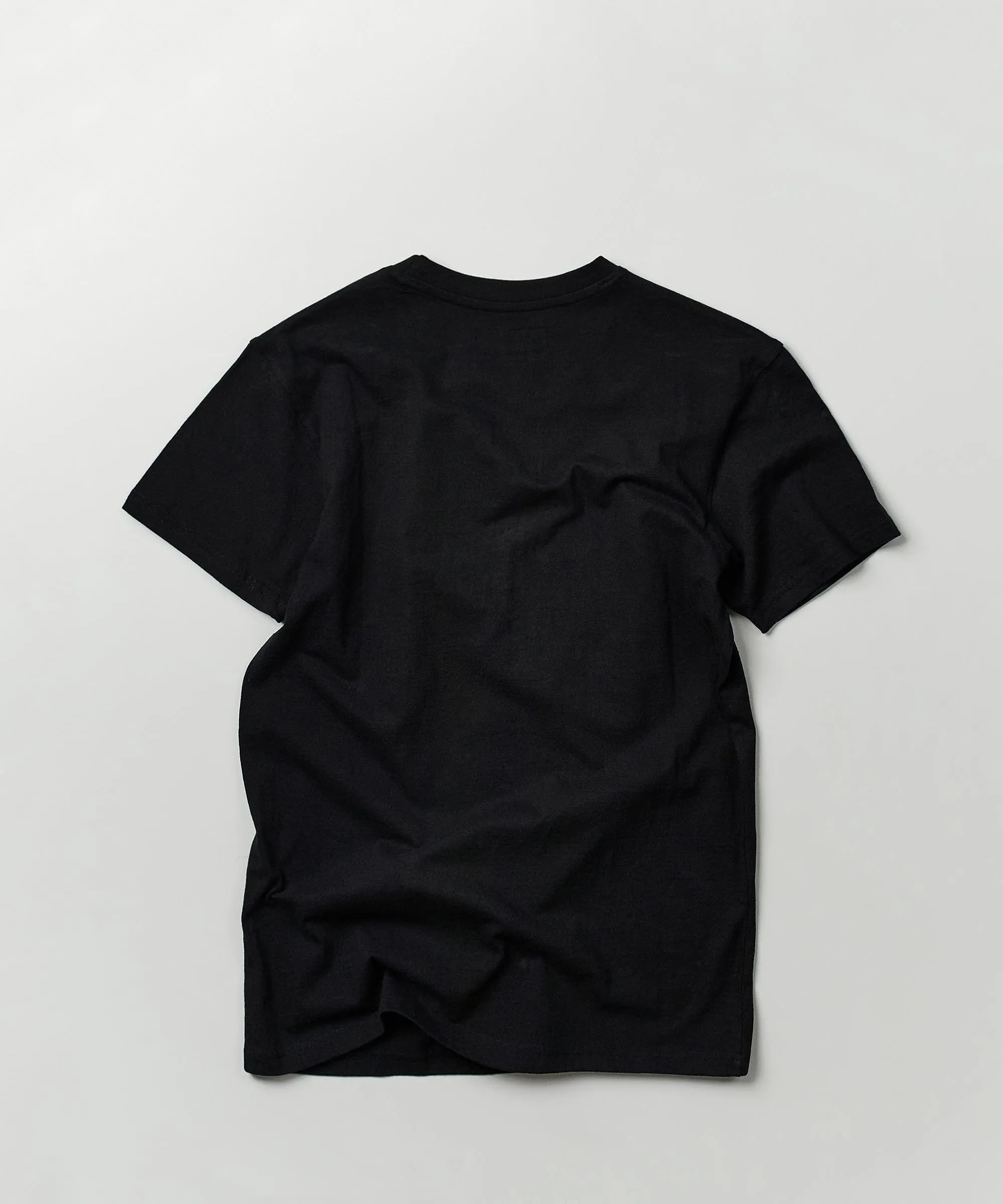 Darkness Short Sleeve Graphic Print Tee - Black