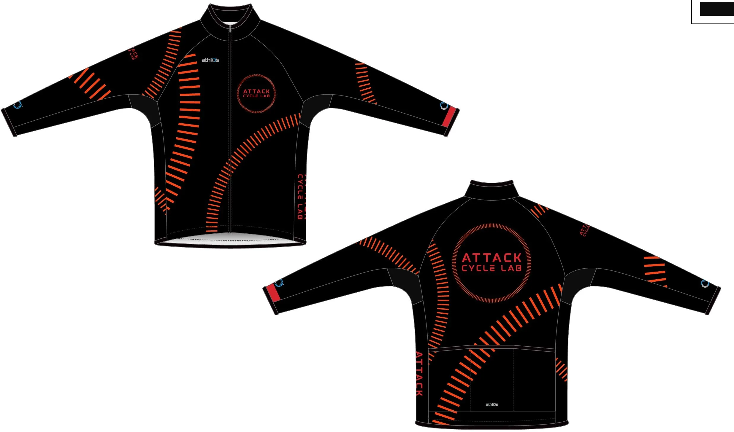 Elements Wind-Rain Shell Men's  - Attack Cycle Lab