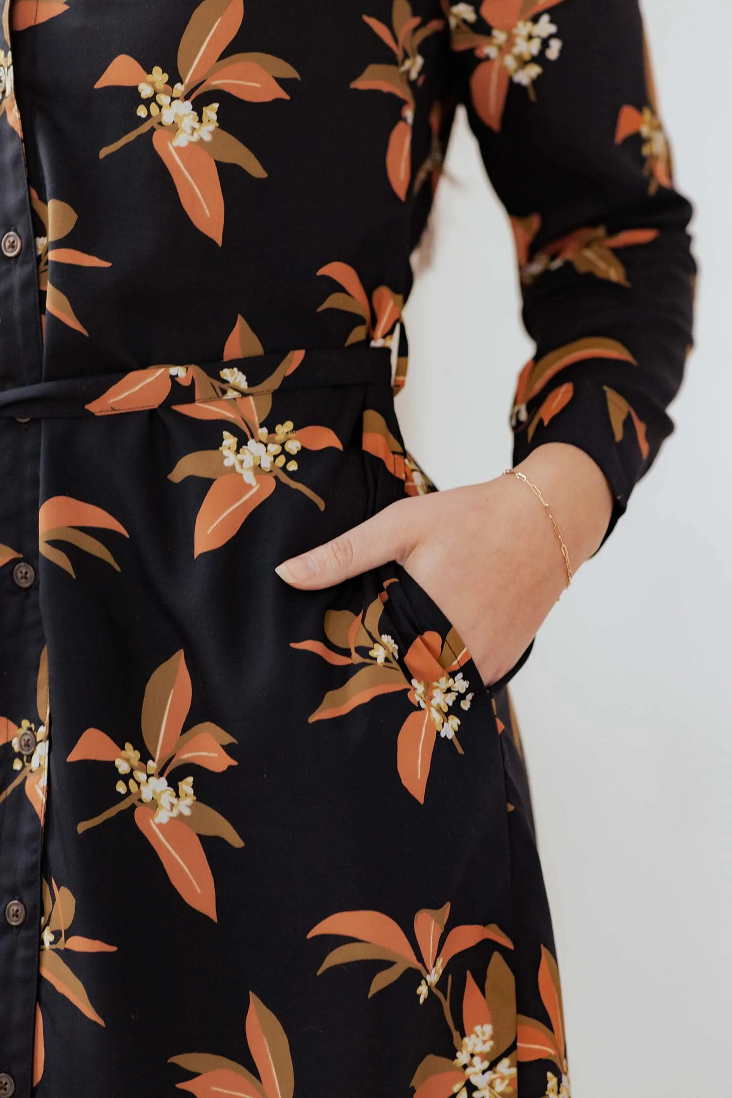 Emery Shirt Dress / Burkwood Flora