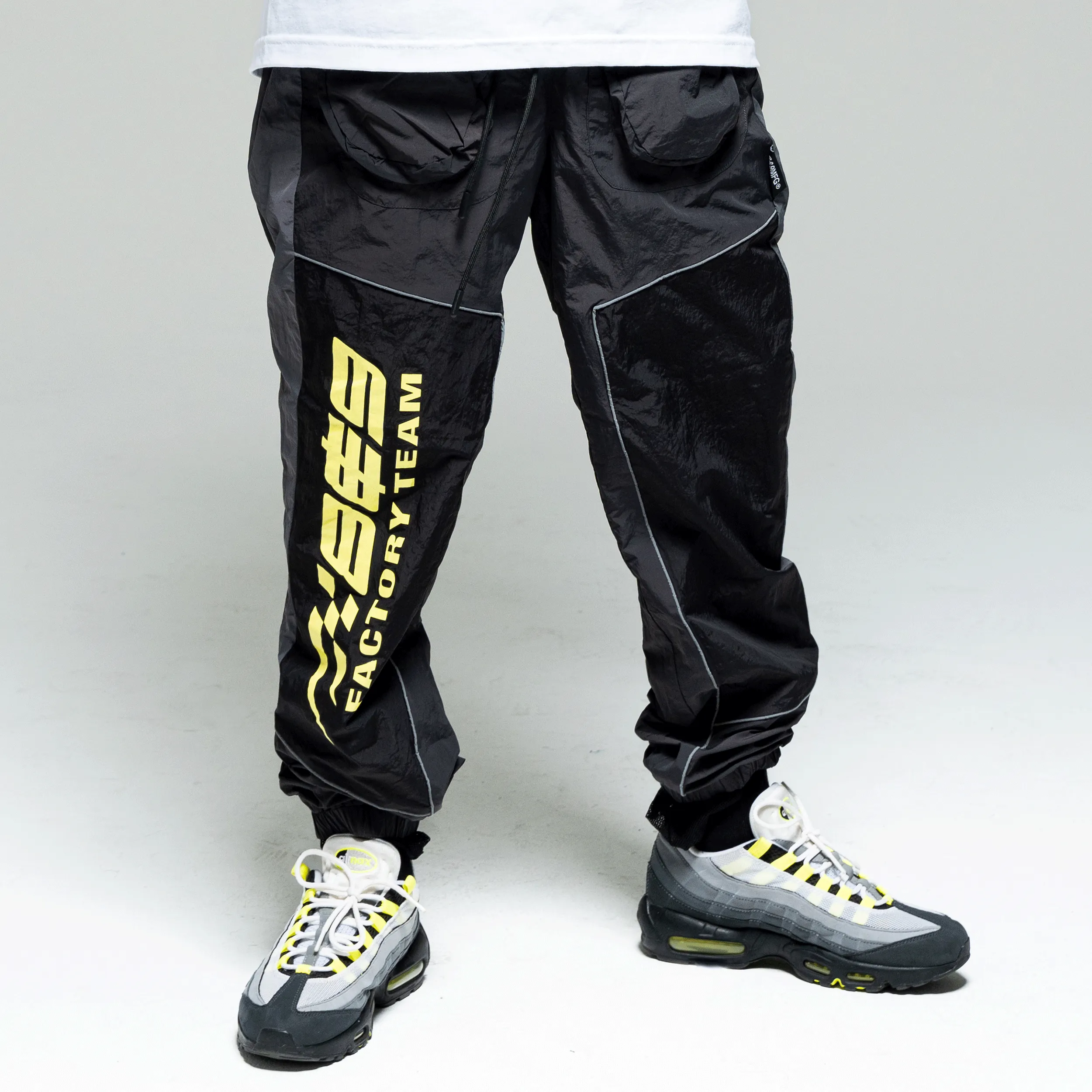 Factory Team Nylon Pant Black