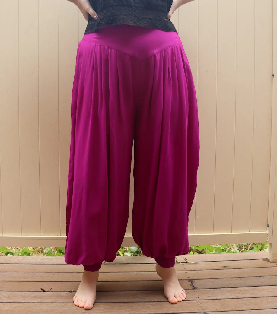 Fair Trade Solid Colour "Hippy" Pants