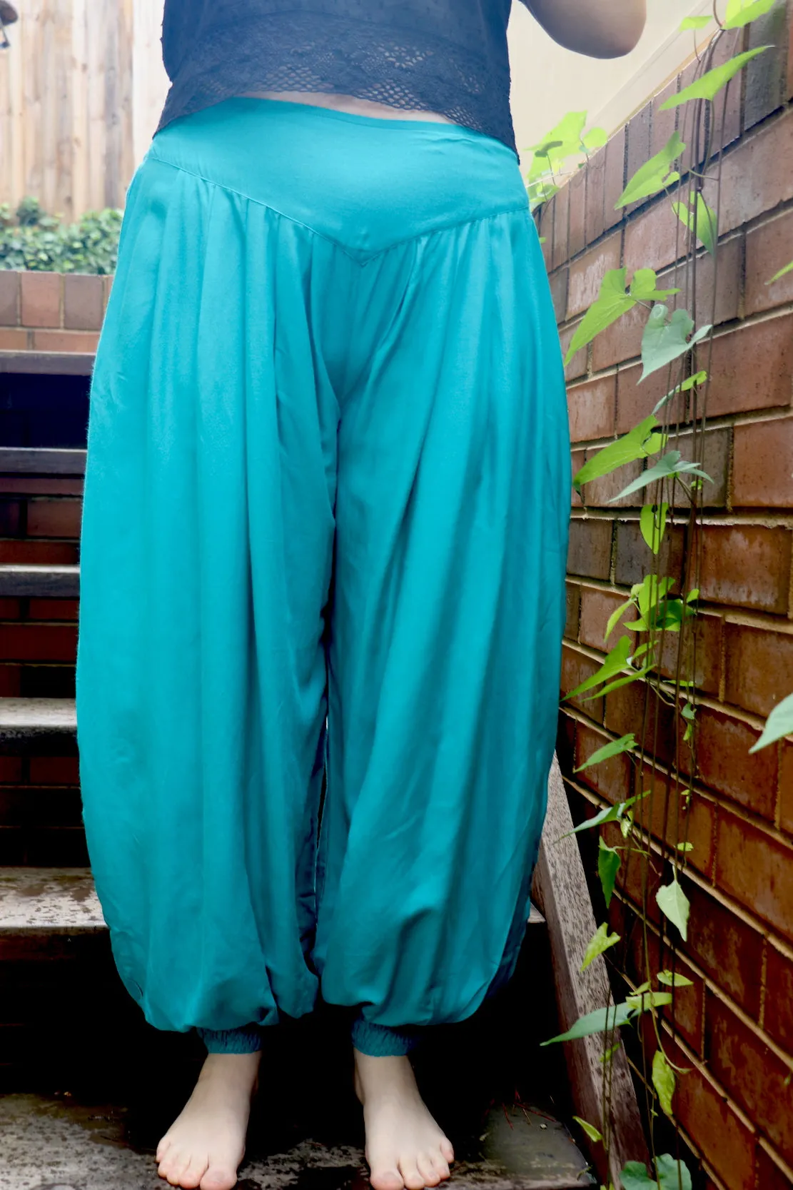 Fair Trade Solid Colour "Hippy" Pants