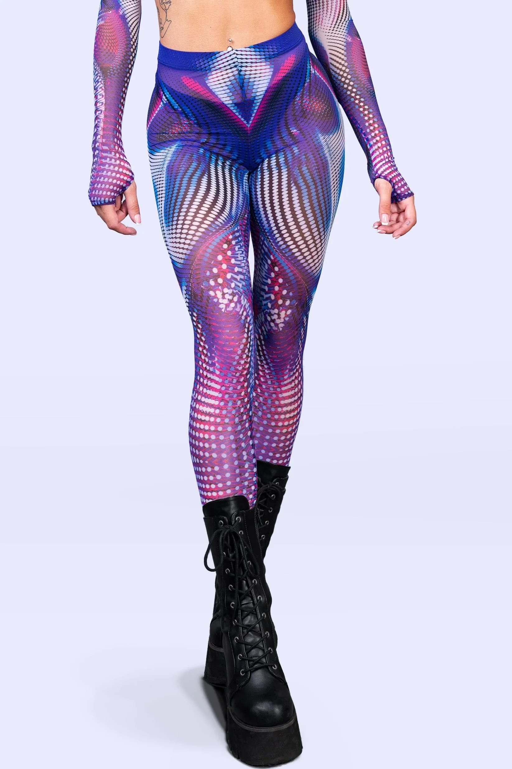 Fata Morgana Mesh Leggings