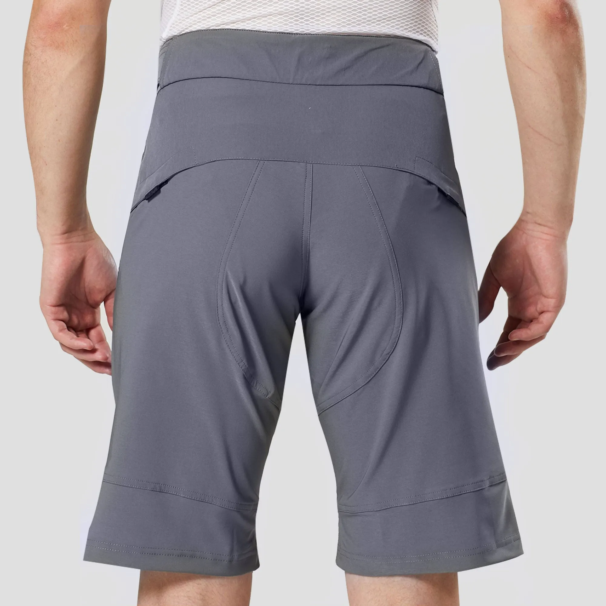 Fdx Nomad Grey Men's & Boy's Mtb Summer Cycling Shorts