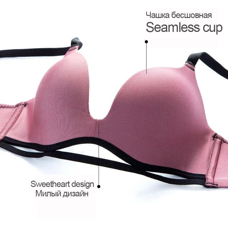 FINETOO Seamless Women Bras Sexy Push Up Bra Women Bras Underwear Lingerie for Female Sport Sleepwear Brassiere 32-38 Bralette