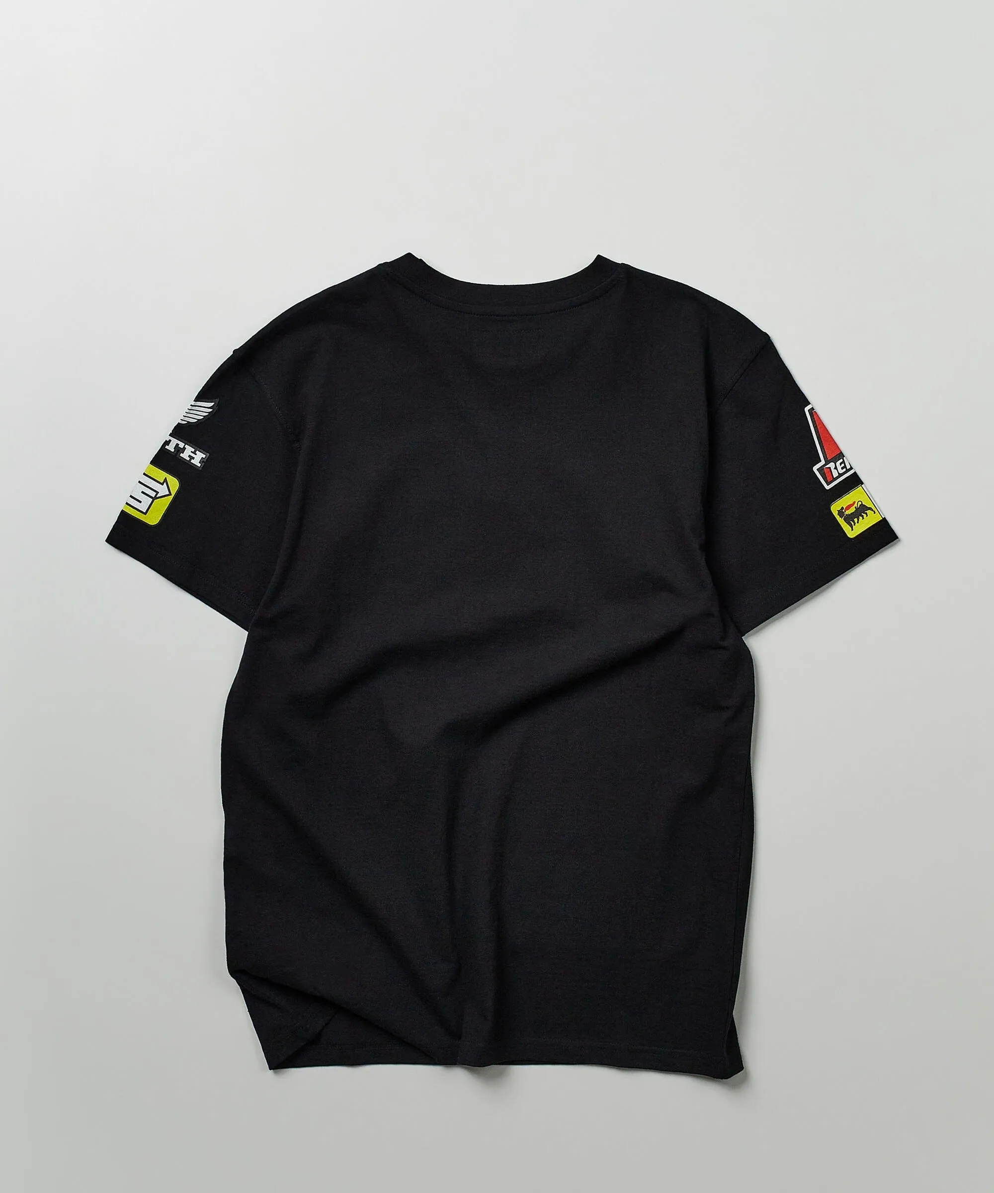 Foreign Racing Speed Short Sleeve Graphic Print Tee - Black