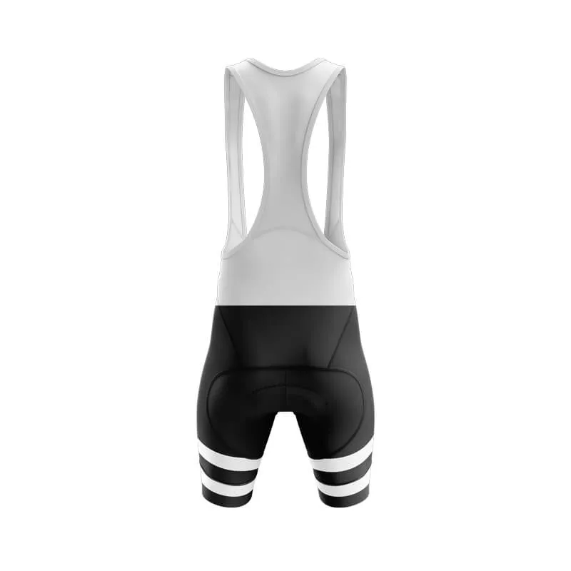 Half Stripes Bib & Shorts (BLACK)