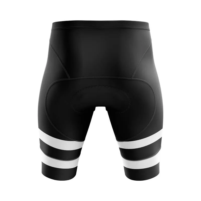 Half Stripes Bib & Shorts (BLACK)