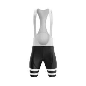 Half Stripes Bib & Shorts (BLACK)