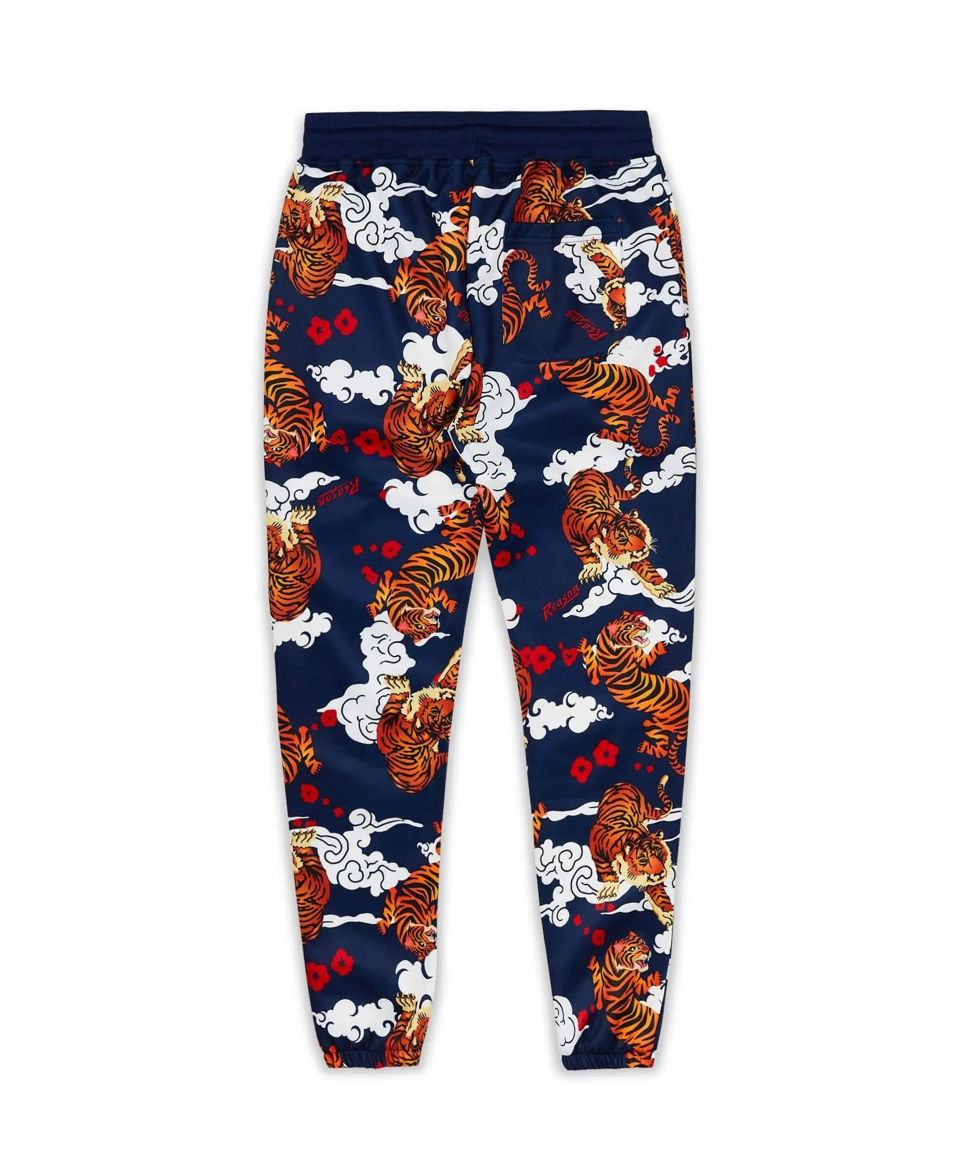 Japanese Tiger Balm Print Track Joggers