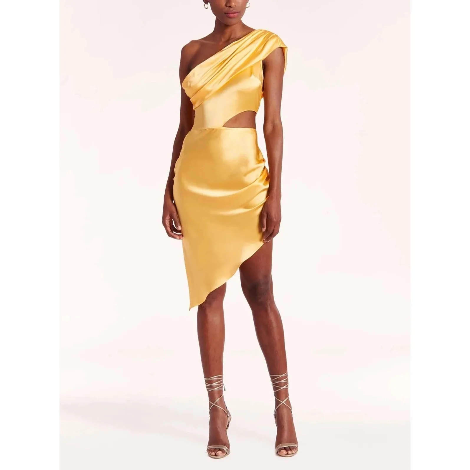 Marilyn Midi Dress - Citron.