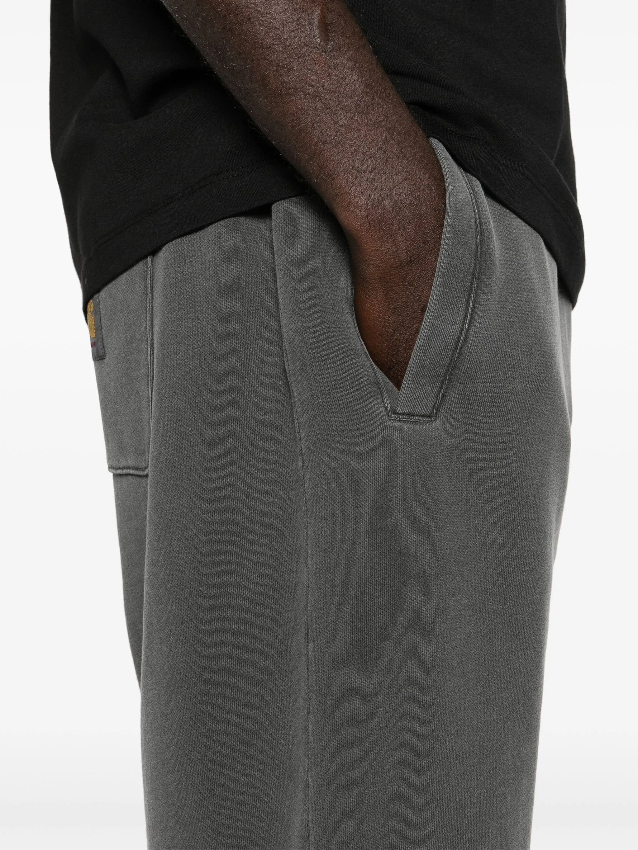 NELSON COTTON ELASTICATED TRACK SHORTS