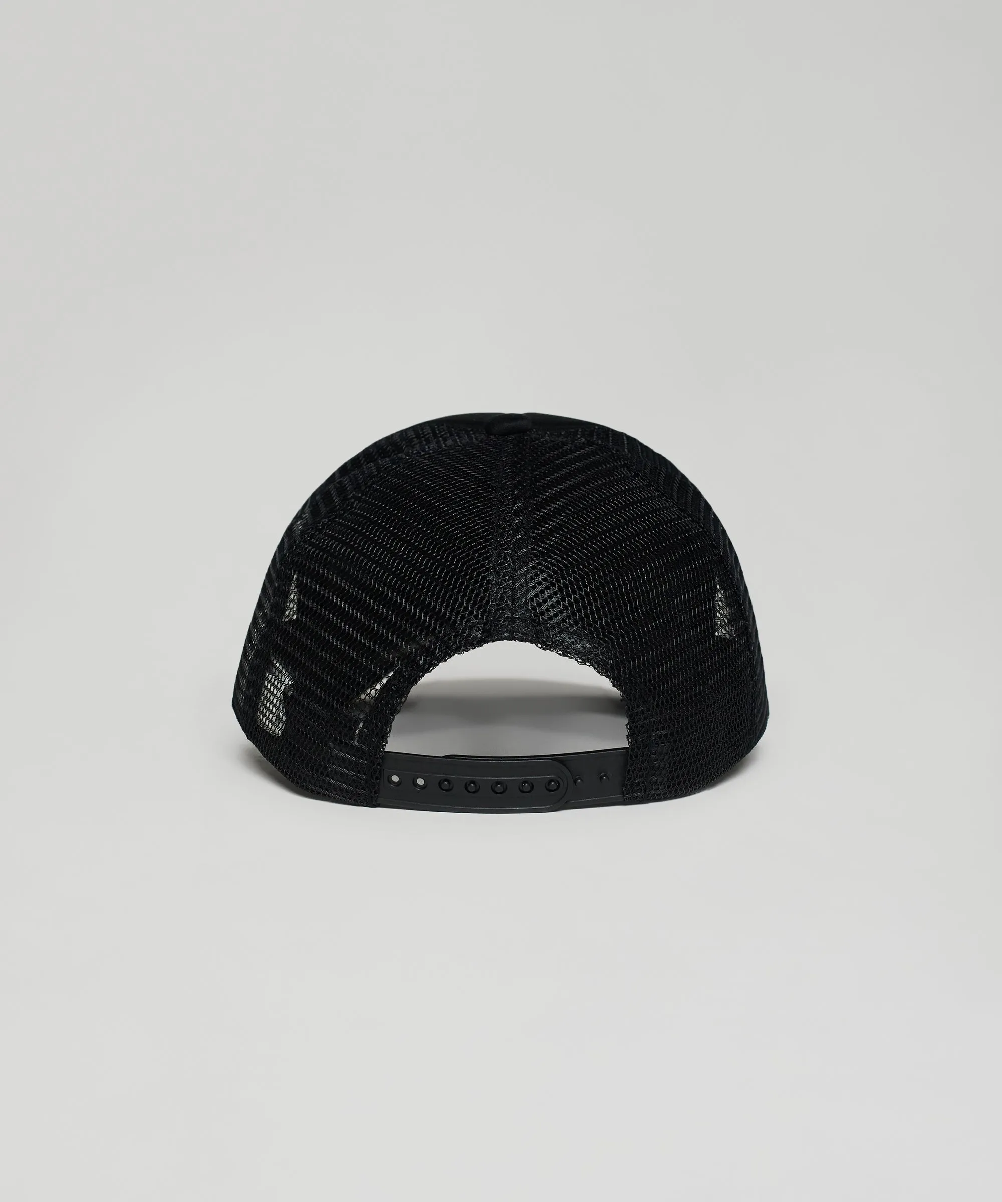 No1 Cares Print Trucker Hat - Black