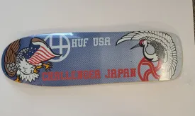 NOS 2011 Art Deck by Huf Skateboards x Challenger Japan