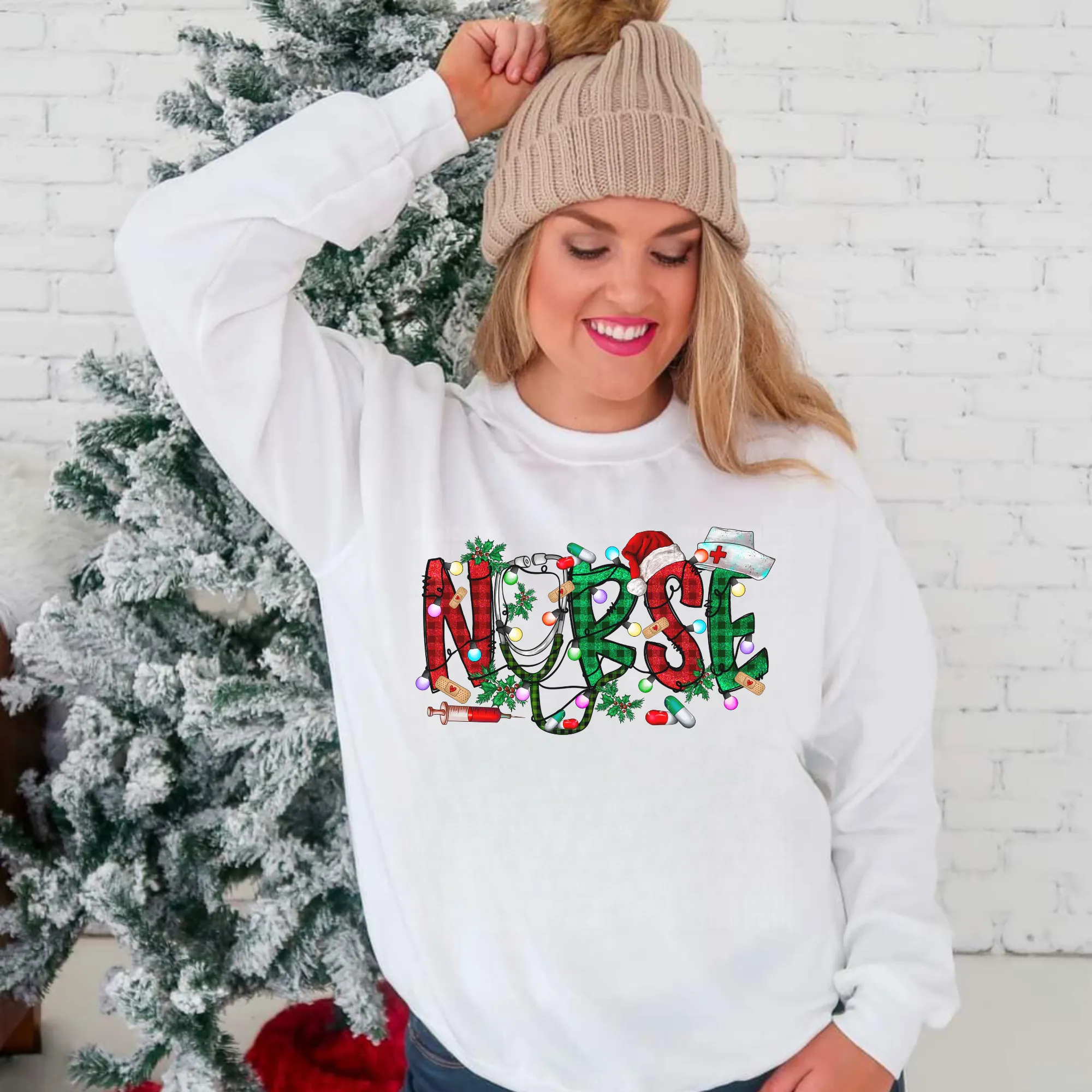 Nurse Christmas Sweatshirt