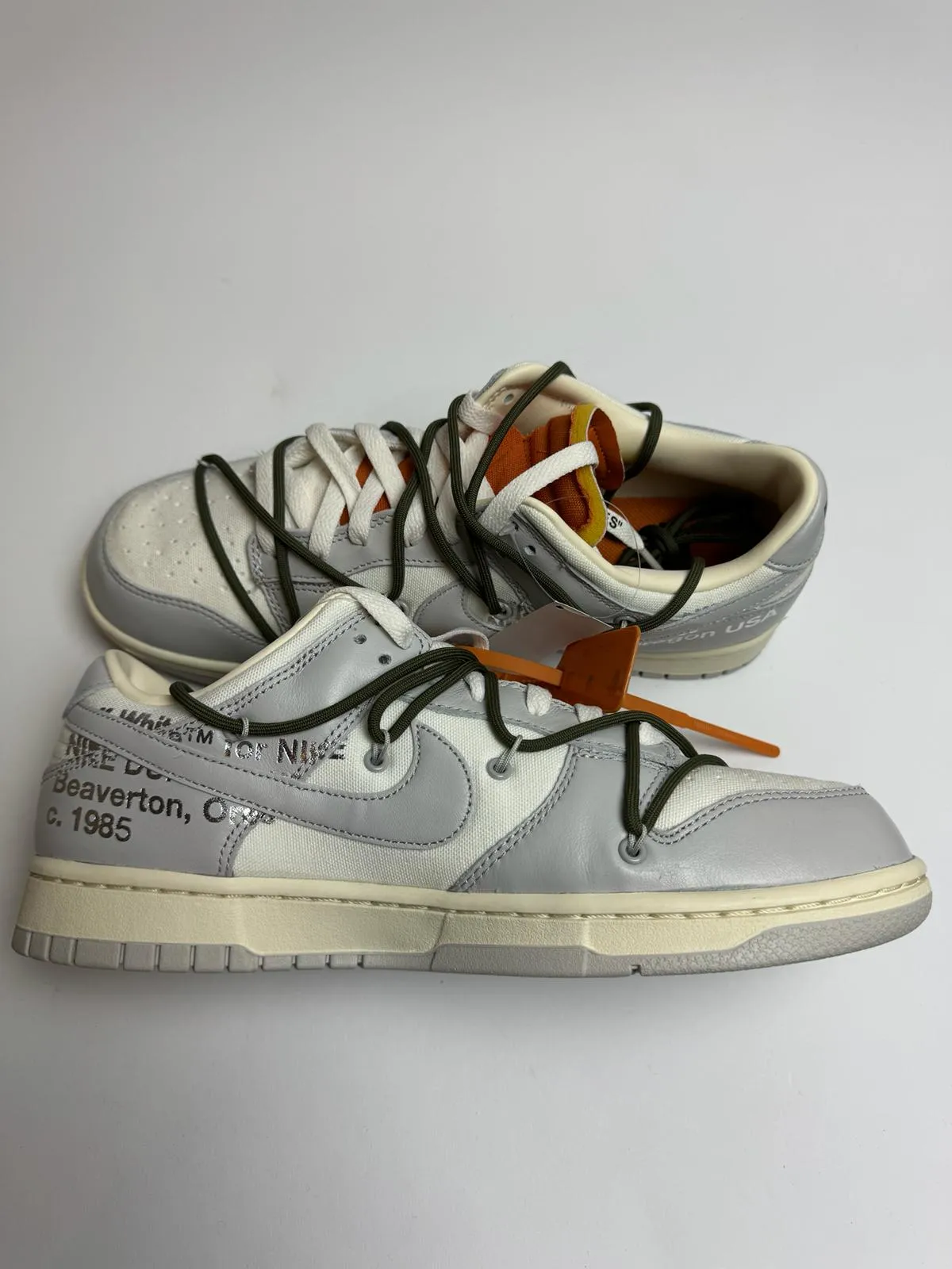 Off White x Nike Dunk Low "Lot 22"