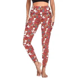 Ratatouille Women's Athletic Leggings With Pockets