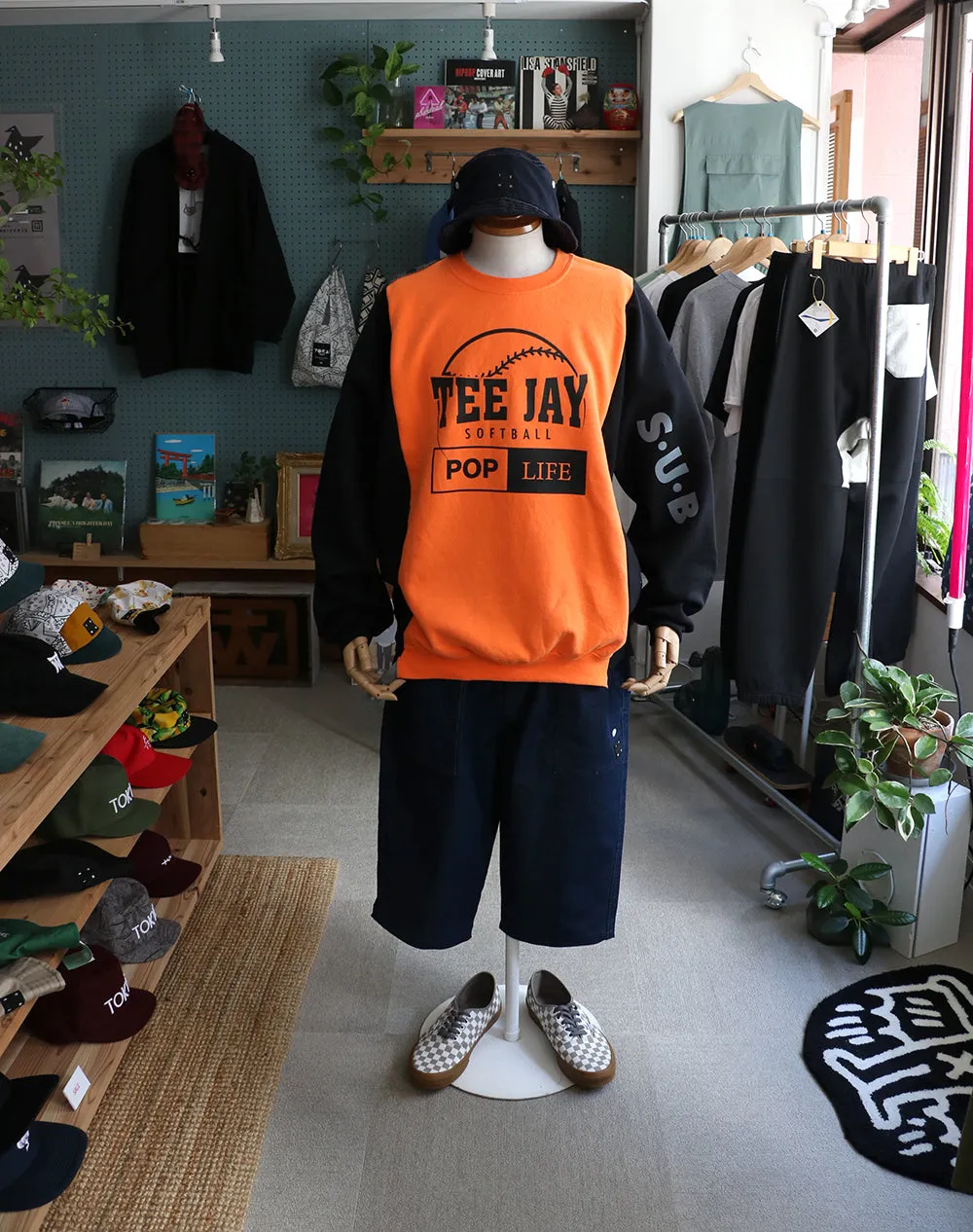 RE:MIX' CREW NECK SWEAT -B TYPE-