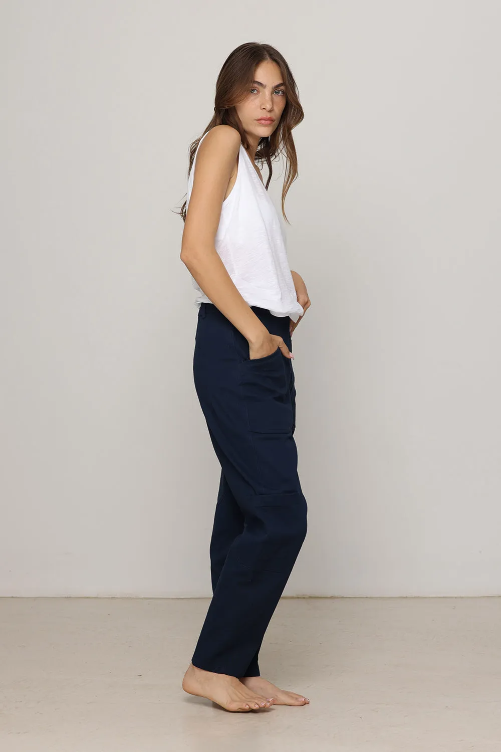 TAMARA pants Dark Blue