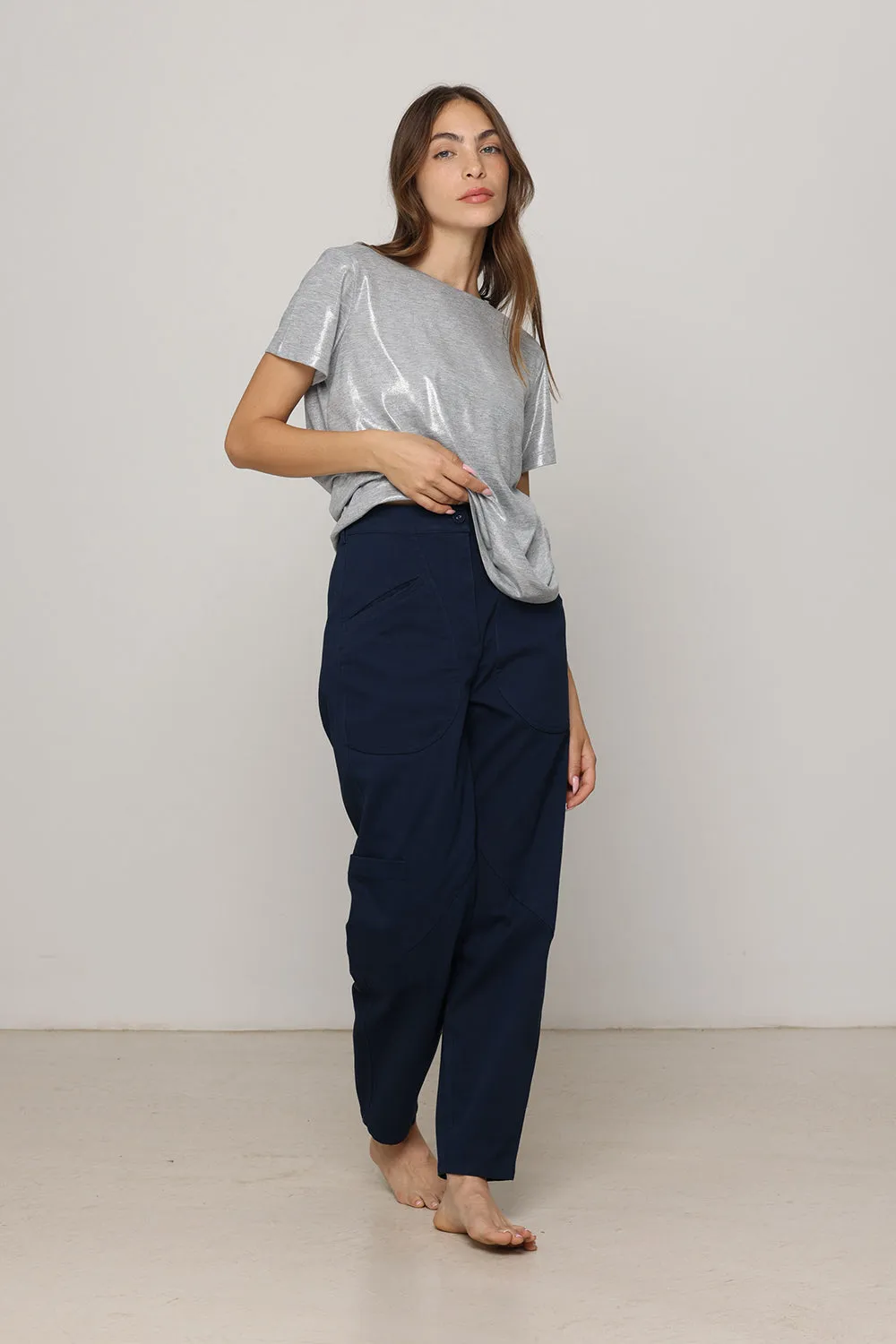 TAMARA pants Dark Blue