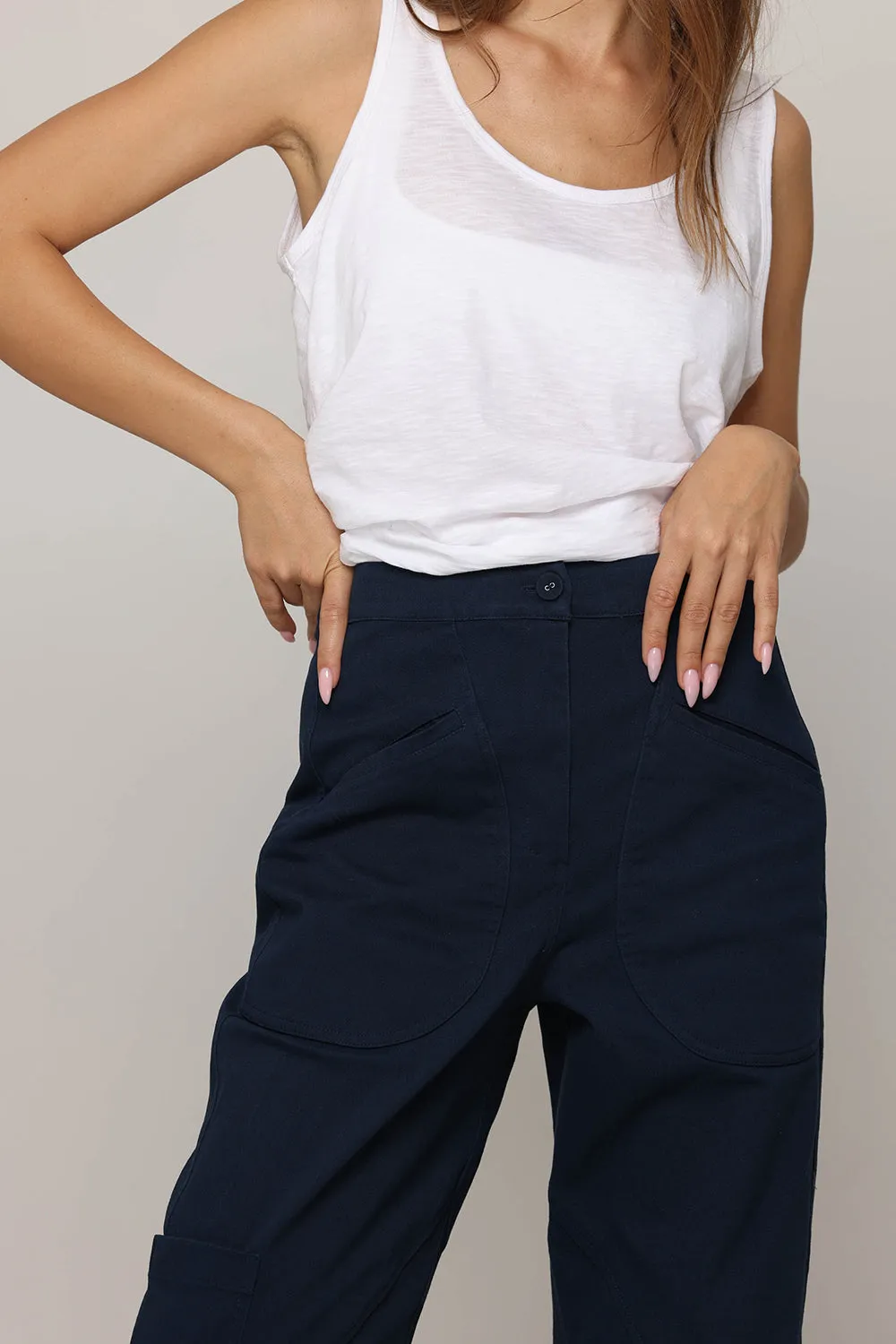 TAMARA pants Dark Blue