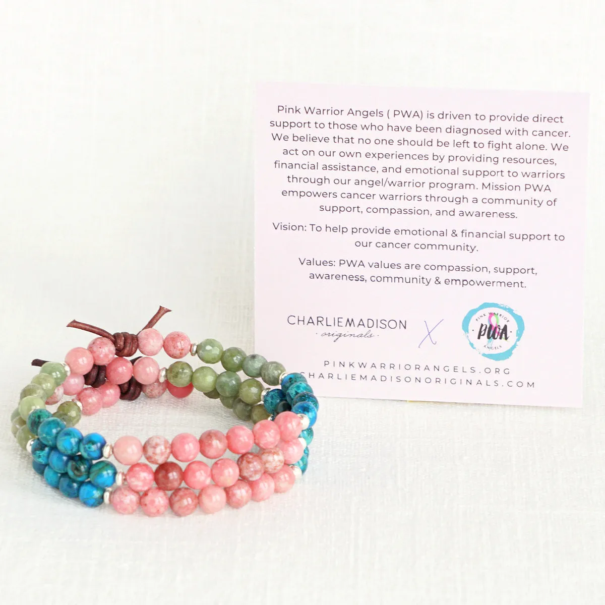 Tangible Hope Mini Bracelet | Metastatic Cancer Awareness Bracelet