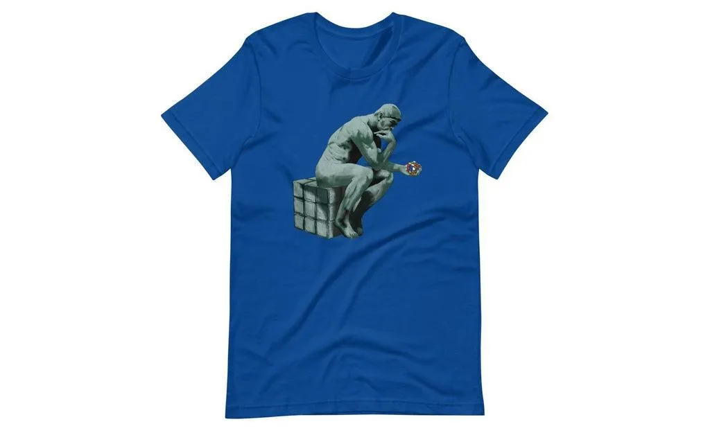 The Thinker - Rubik's Cube Shirt