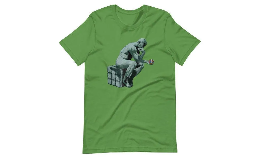 The Thinker - Rubik's Cube Shirt