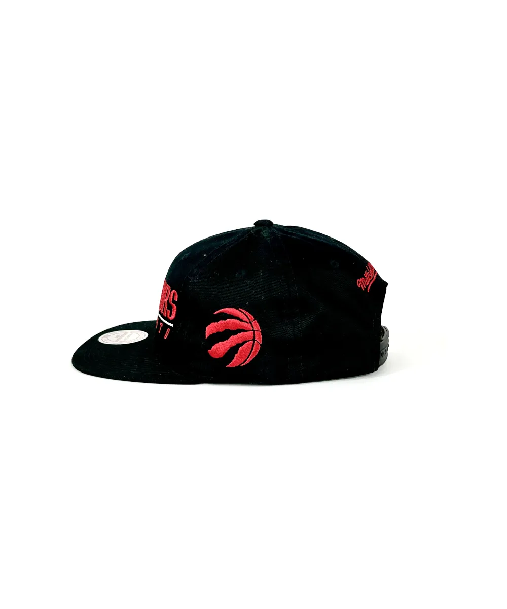 Toronto Raptors Vintage Hoops Snapback Hat by Mitchell & Ness