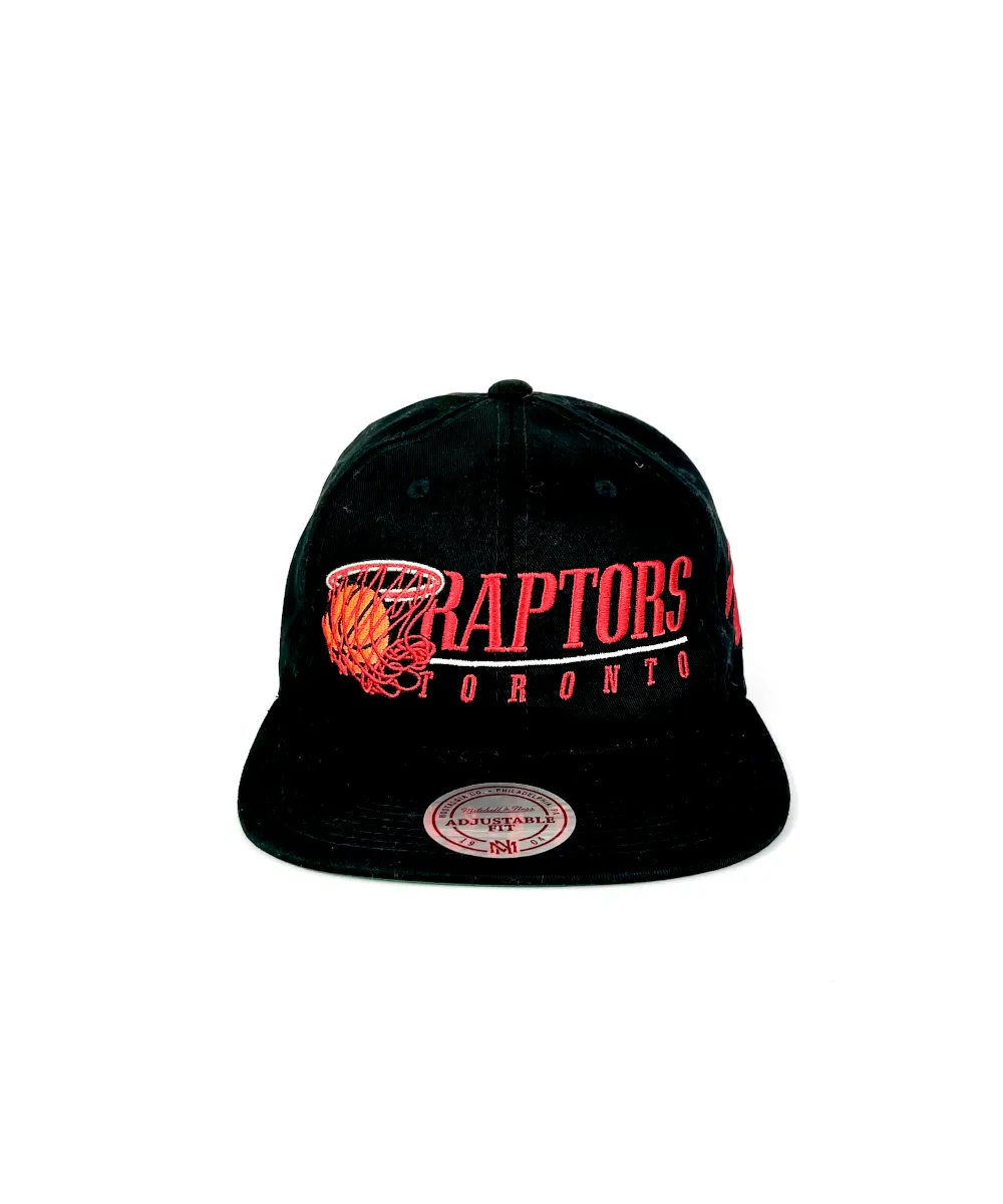 Toronto Raptors Vintage Hoops Snapback Hat by Mitchell & Ness