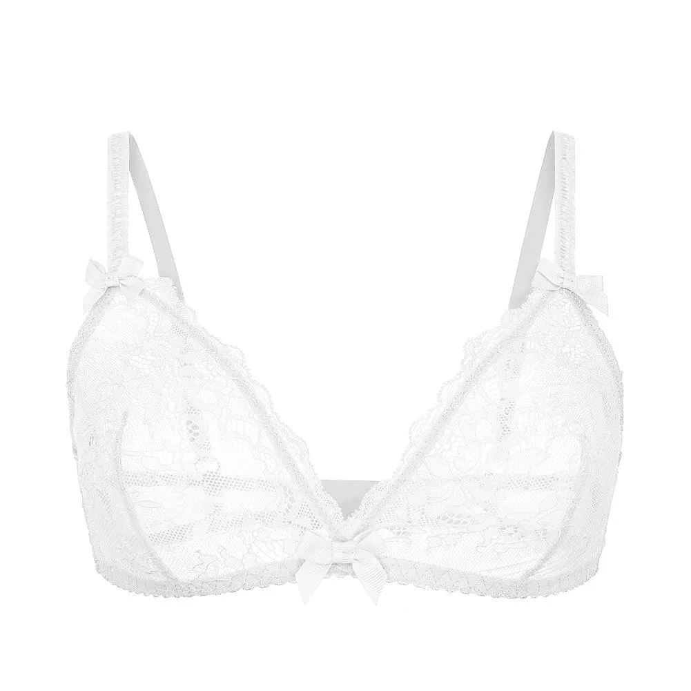 Varsbaby Sexy See-through Lace Bra