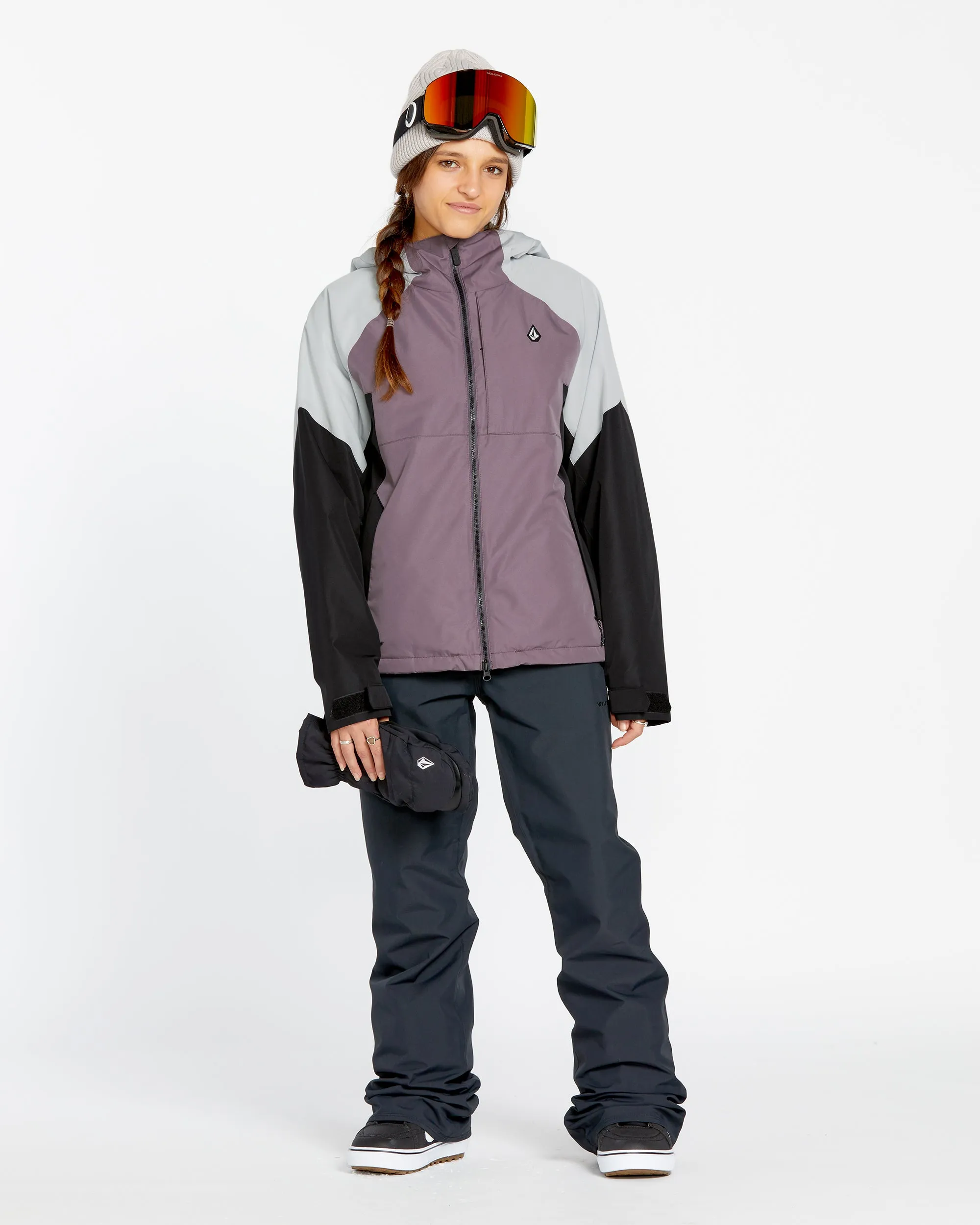 Womens Agate Insulated Jacket - Dusty Lavender